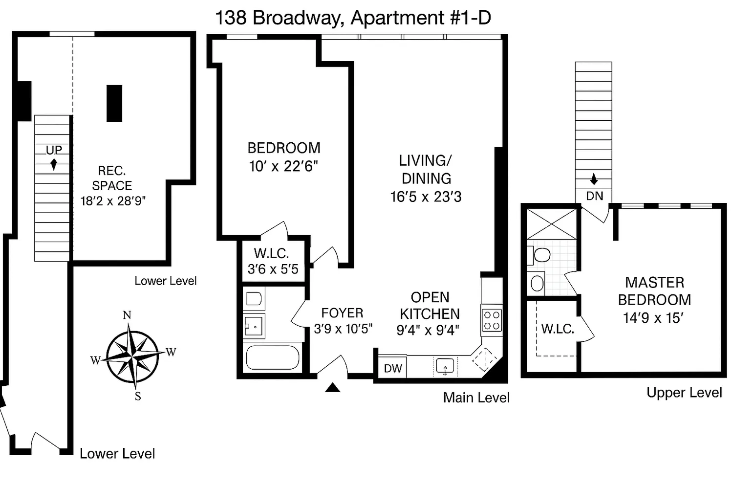 $1,995,000 | 138 Broadway, Unit 1D | Williamsburg