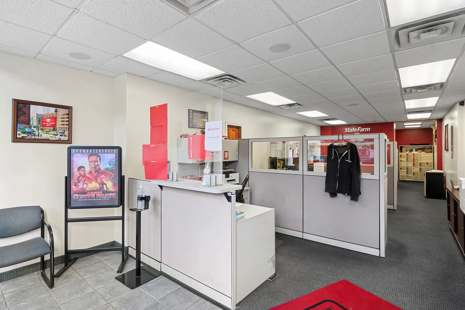 a backyard of a house