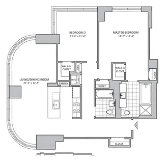 $1,595,000 | 306 Gold Street, Unit 33F | Downtown Brooklyn