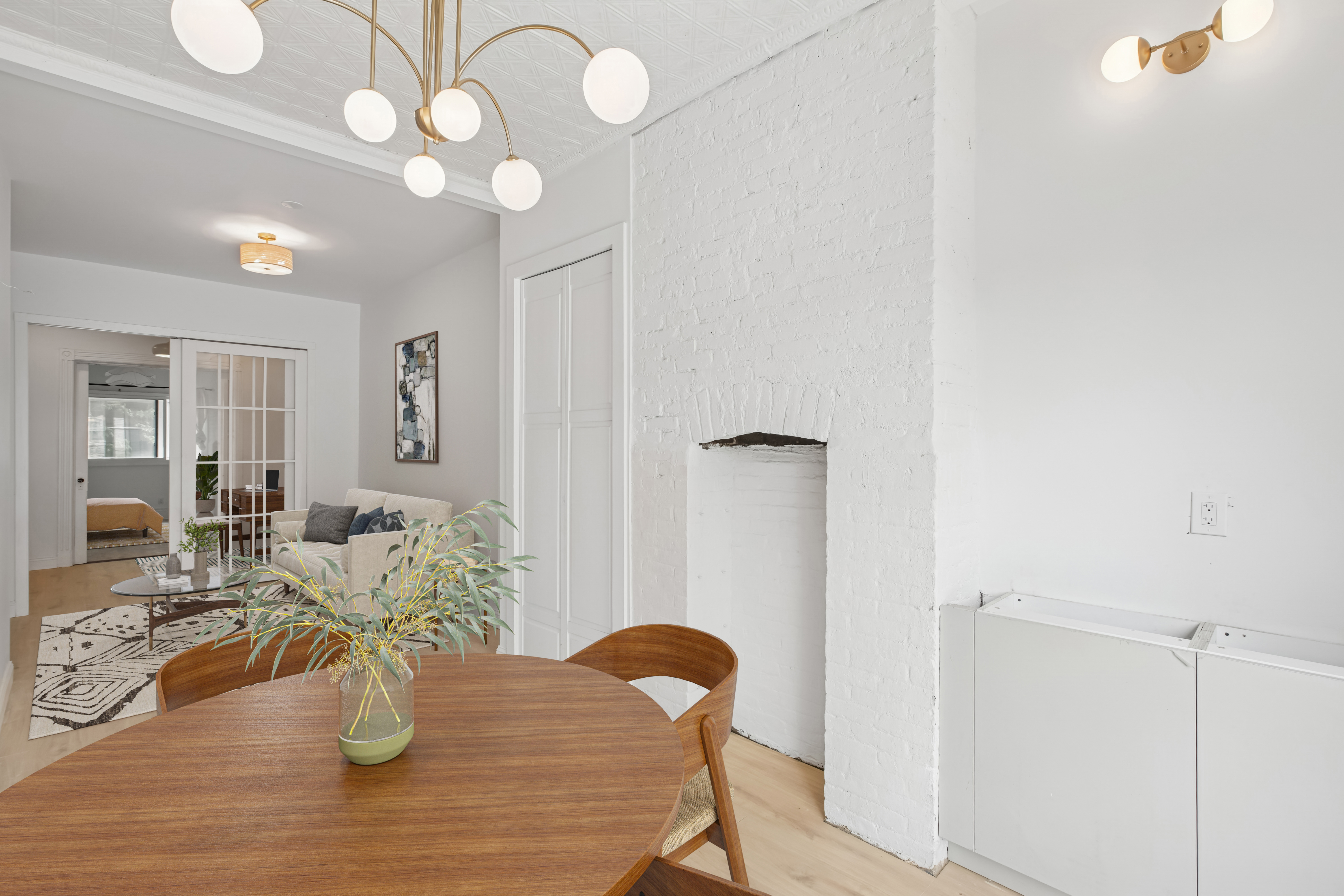 35 Jewel Street, Unit 1 Brooklyn, NY 11222 - Photo 5 of 11 a view of a dining room with furniture and wooden floor
