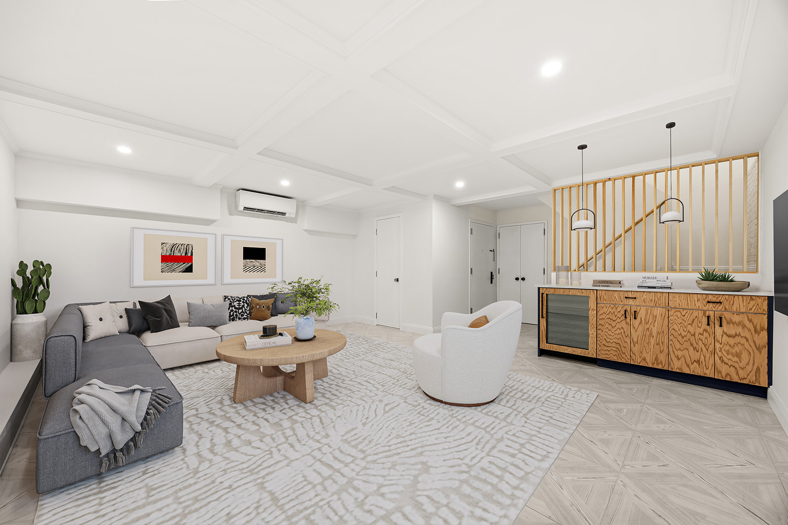 84 6th Avenue, Unit 1 Brooklyn, NY 11217 - Photo 9 of 14 a living room with furniture and white walls