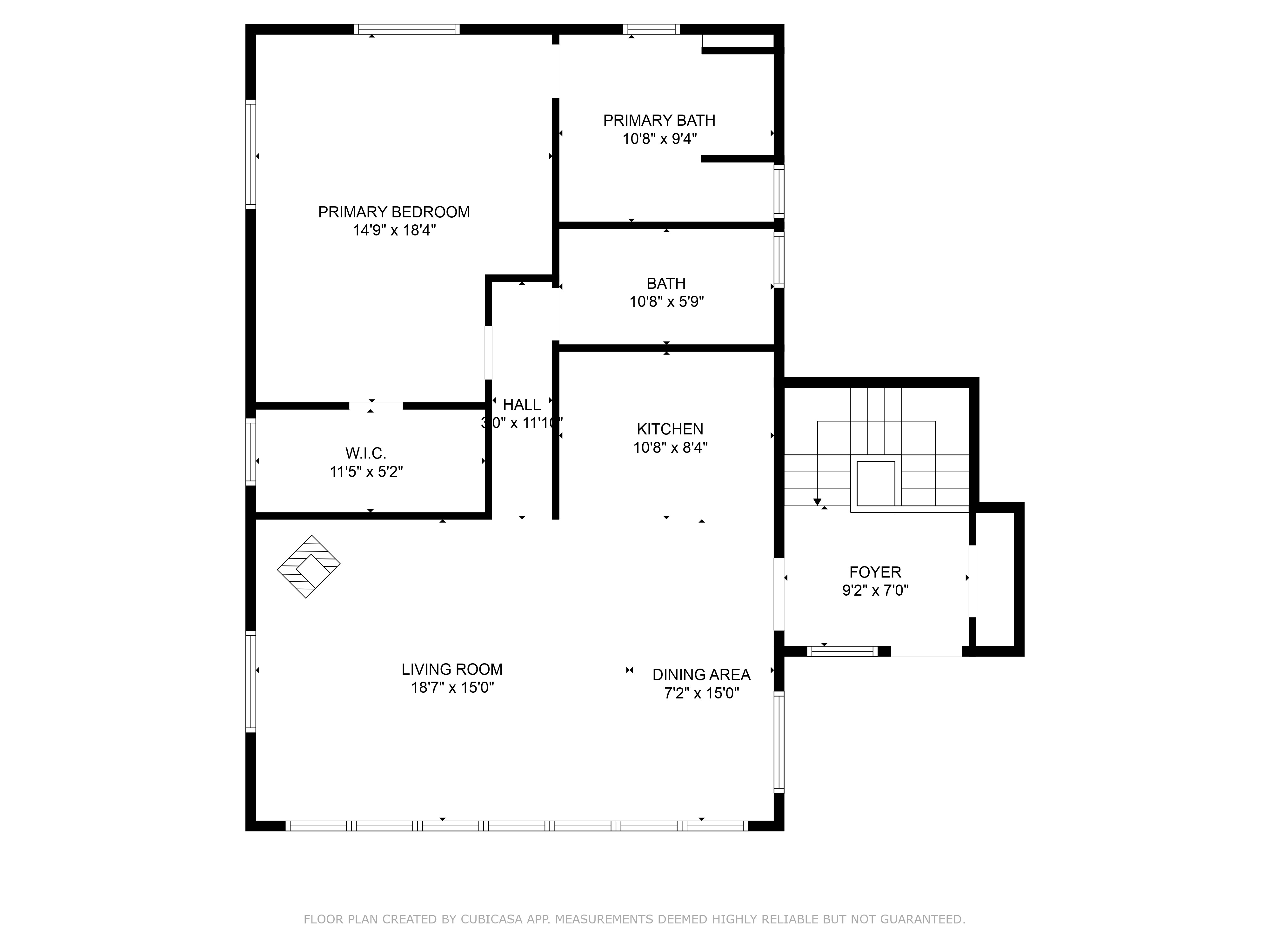 133 Gold Run Road Alma, CO 80420 - Photo 45 of 46 a picture of a floor plan
