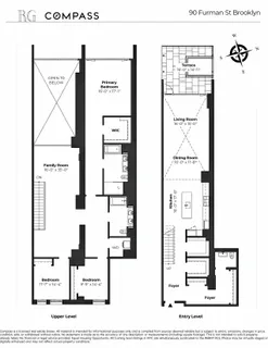 $4,595,000 | 90 Furman Street, Unit N208 | Brooklyn Heights