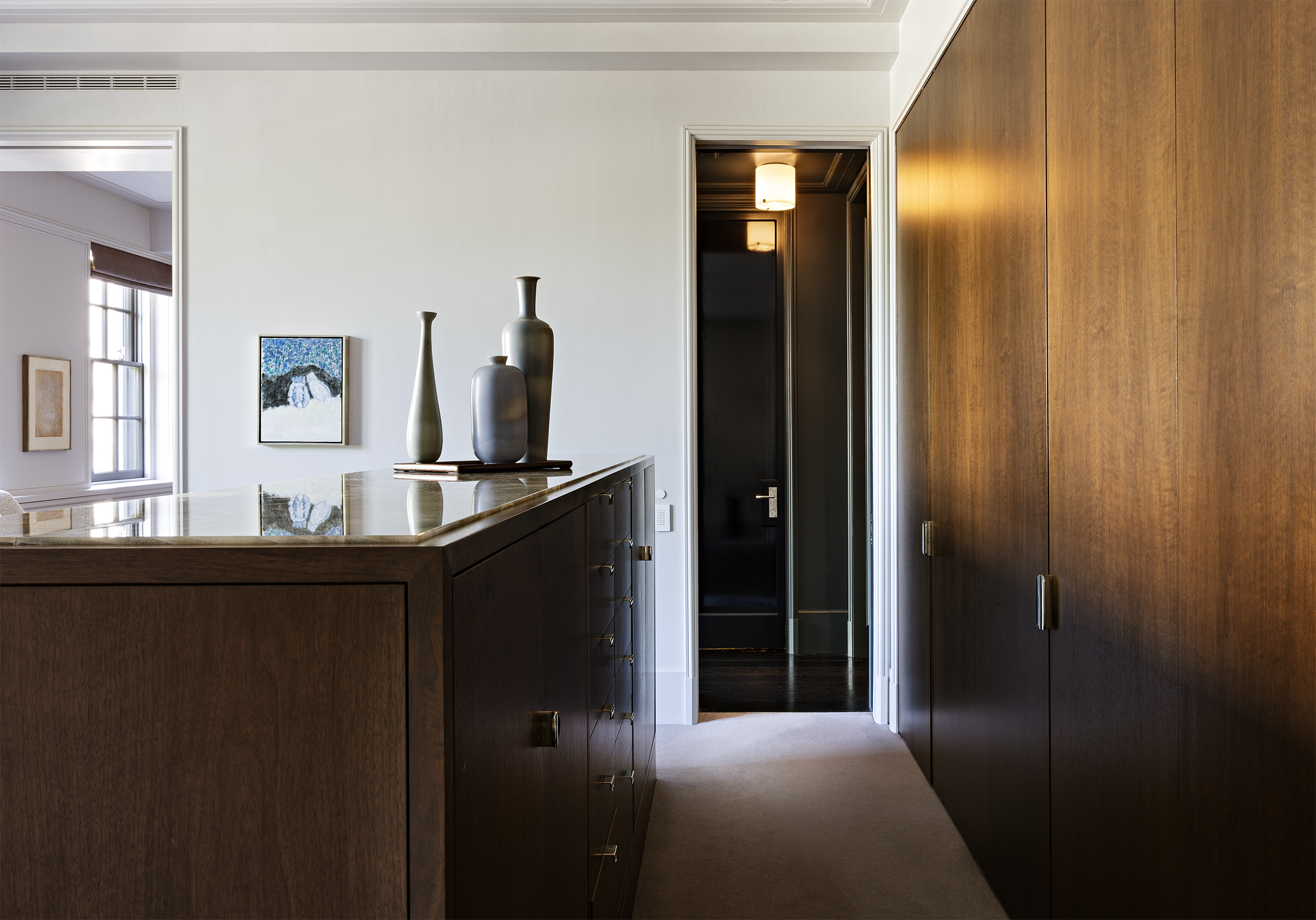 2 East 70th Street, Unit 4A Manhattan, NY 10021 - Photo 6 of 17 a bathroom with a sink and mirror