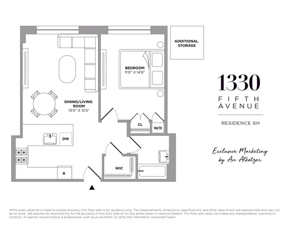 $695,000 | 1330 5th Avenue, Unit 6H | Harlem