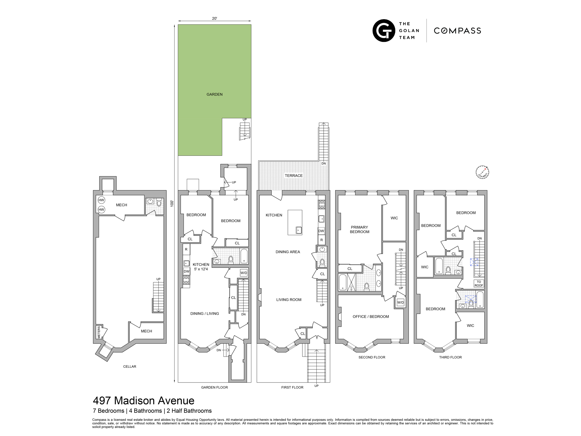 497 Madison Street Brooklyn, NY 11221 - Photo 19 of 19 a picture of a floor plan