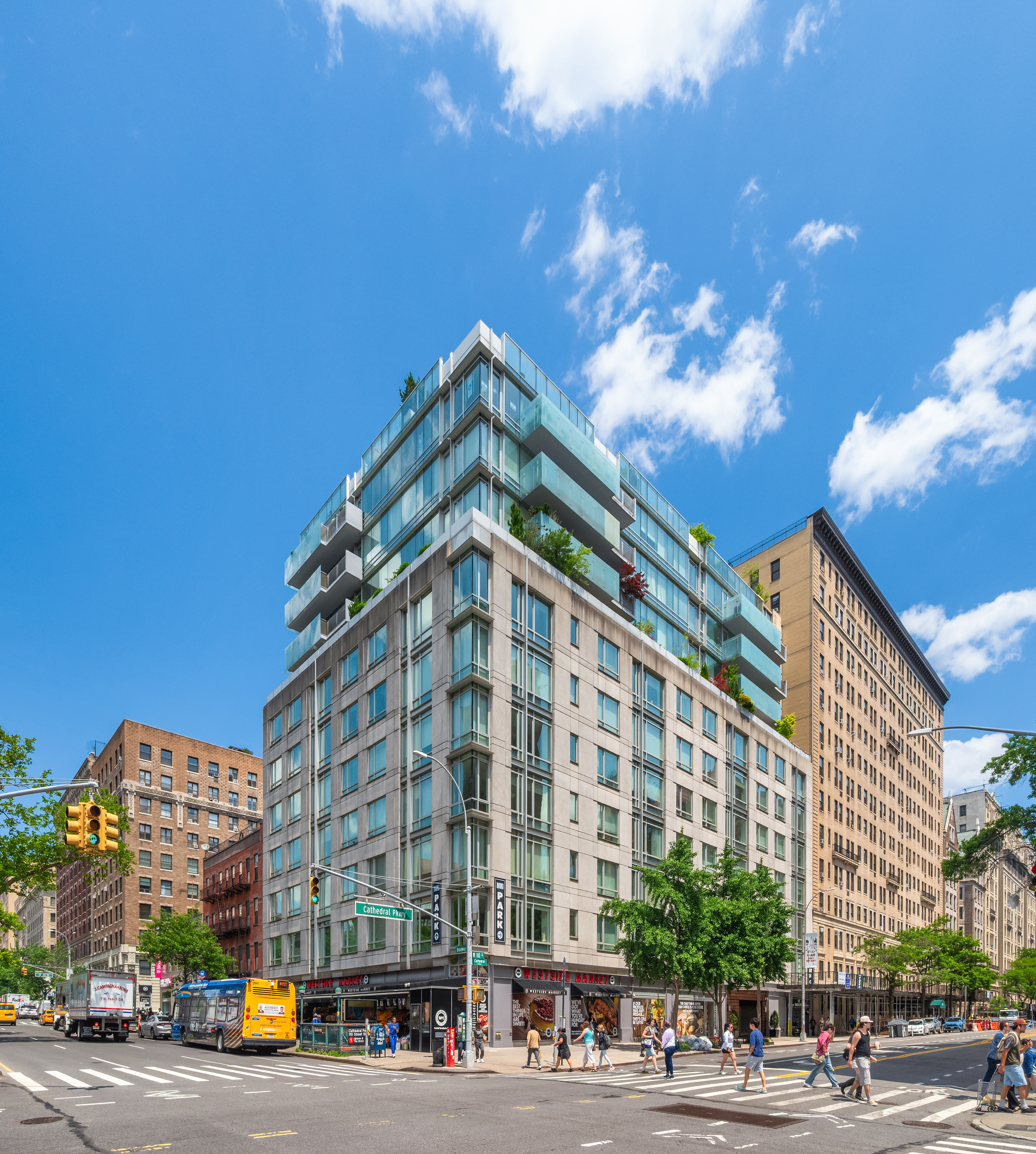 545 West 110th Street, Unit 9D Manhattan, NY 10025 - Photo 12 of 17 a view of a building and a street