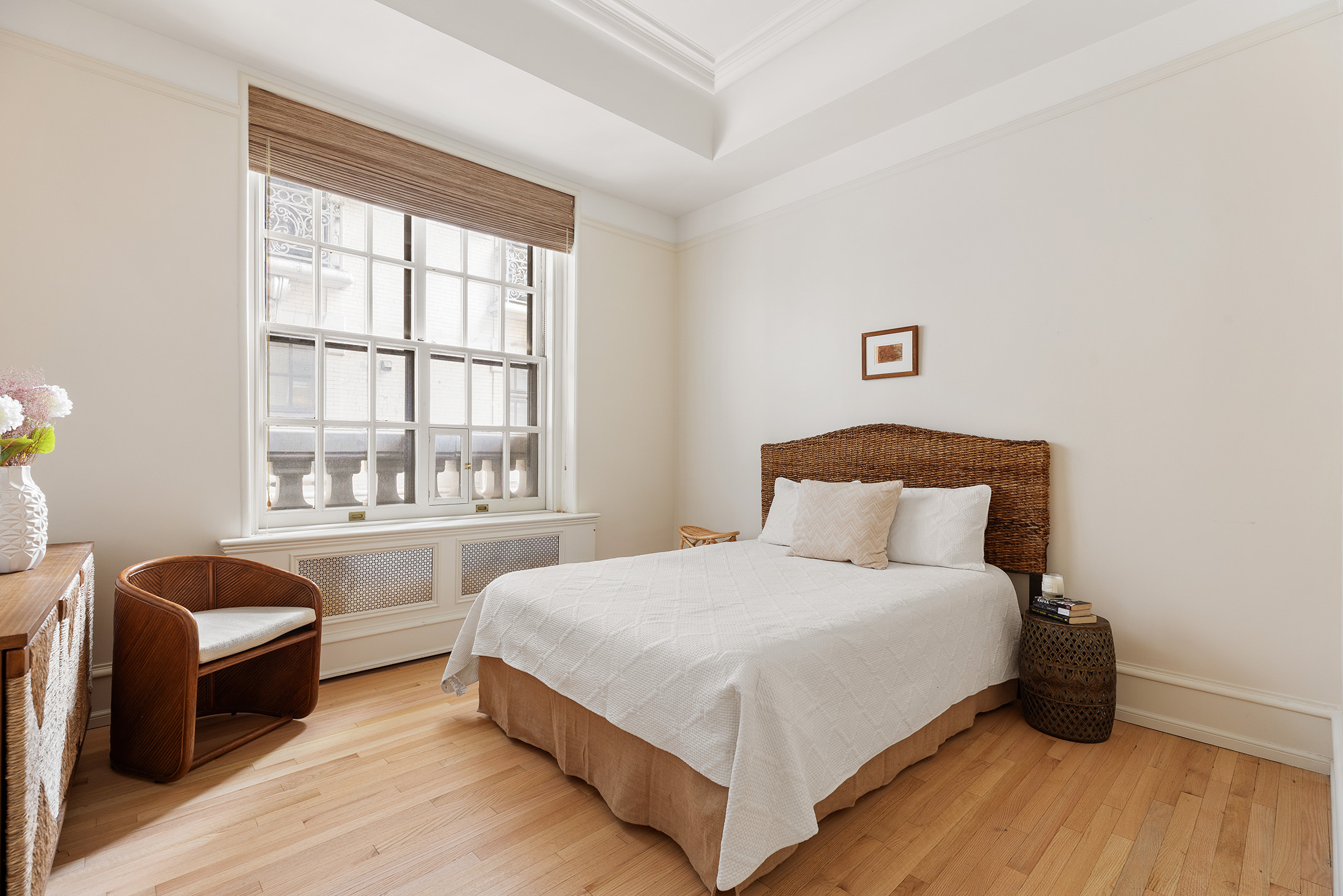 2109 Broadway, Unit 4126 Manhattan, NY 10023 - Photo 8 of 18 a bedroom with a bed and a large window