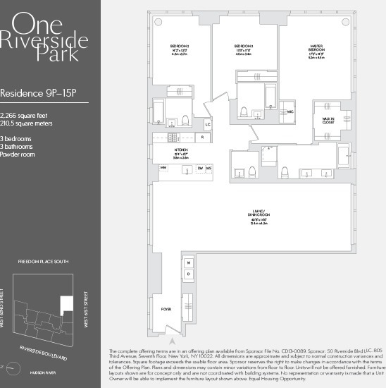 50 Riverside Boulevard, Unit 10P Manhattan, NY 10069 - Photo 21 of 21