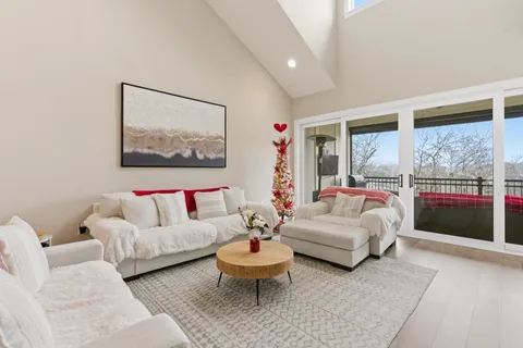 a view of a workspace with furniture