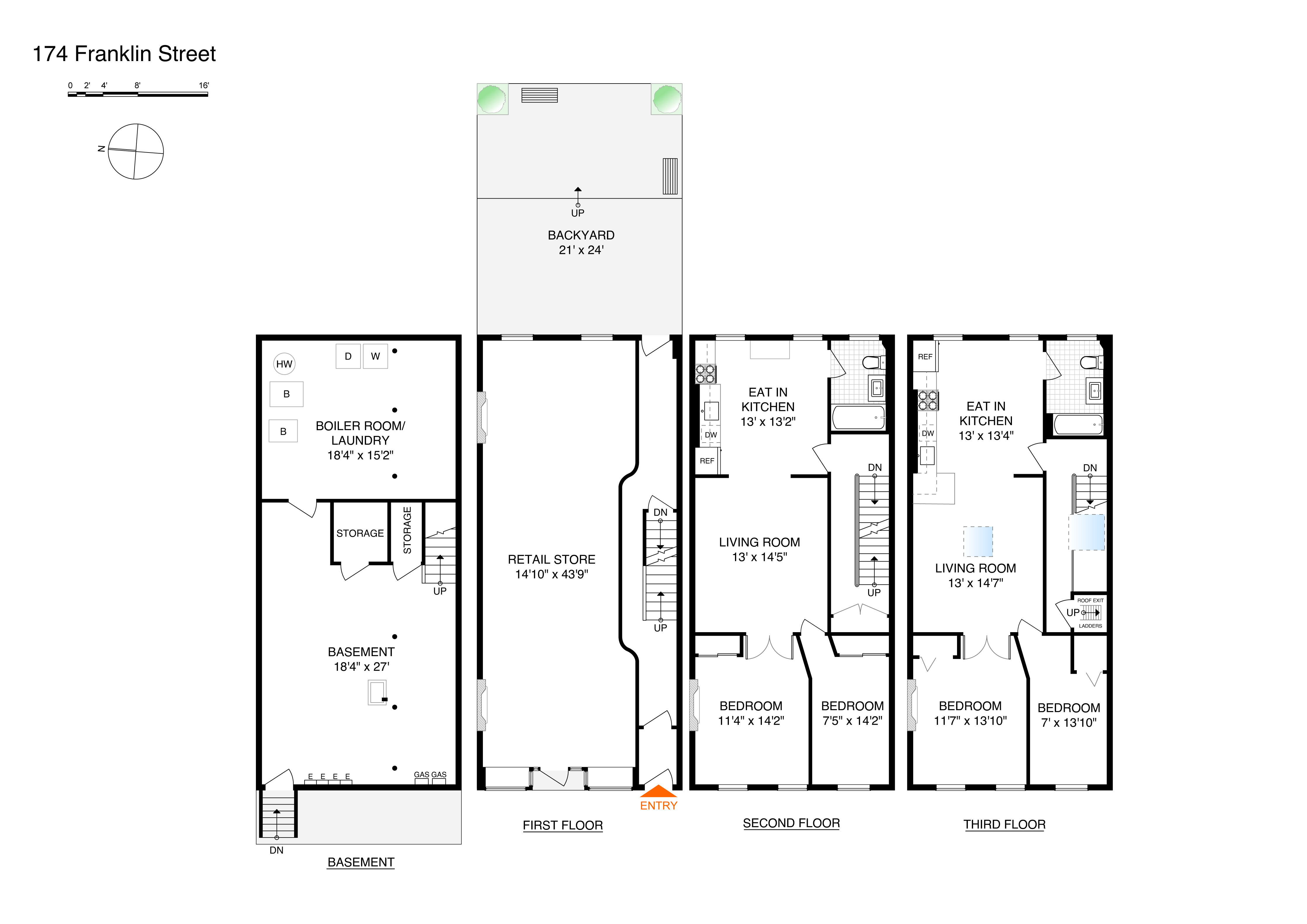 174 Franklin Street Brooklyn, NY 11222 - Photo 21 of 21