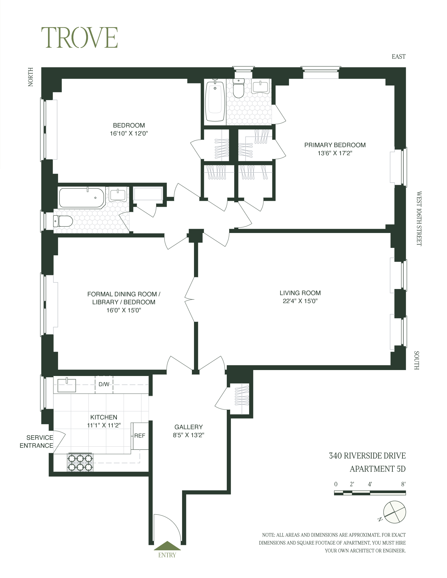 340 Riverside Drive, Unit 5D Manhattan, NY 10025 - Photo 15 of 17