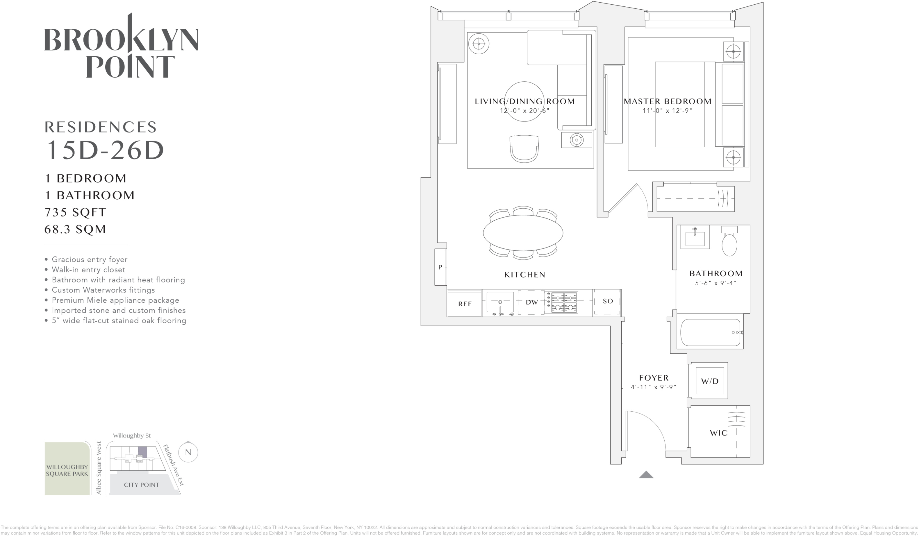 1 City Point, Unit 17D Brooklyn, NY 11201 - Photo 21 of 21