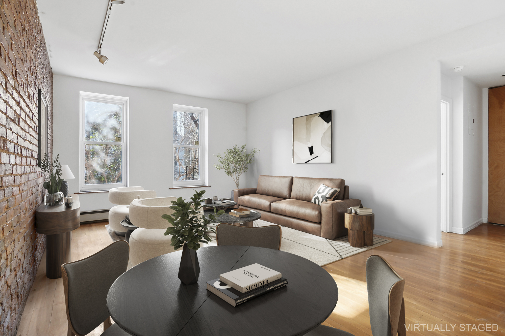 426 13th Street, Unit 2C Brooklyn, NY 11215 - Photo 3 of 13 a living room with furniture rug and window