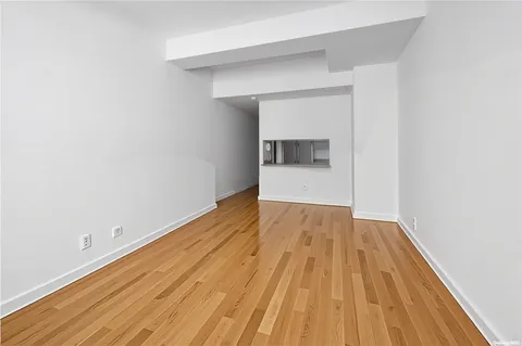 a view of wooden floor in a room