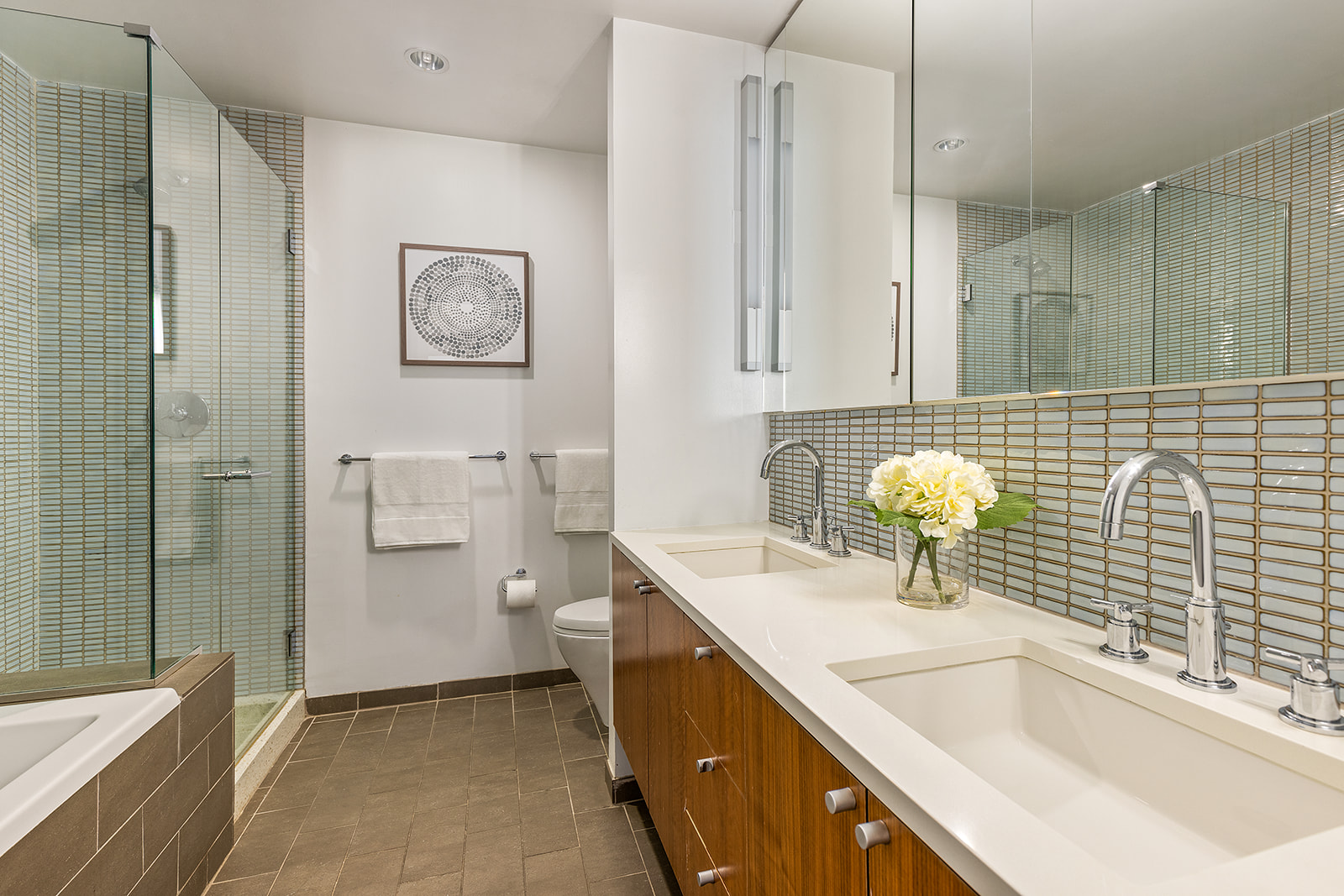 115 3rd Street, Unit 1 Brooklyn, NY 11231 - Photo 6 of 13 a bathroom with a sink toilet and shower