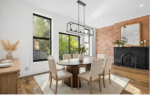 308 Clifton Place Brooklyn, NY 11216 - Photo 7 of 41 a view of a dining room with furniture window and outside view