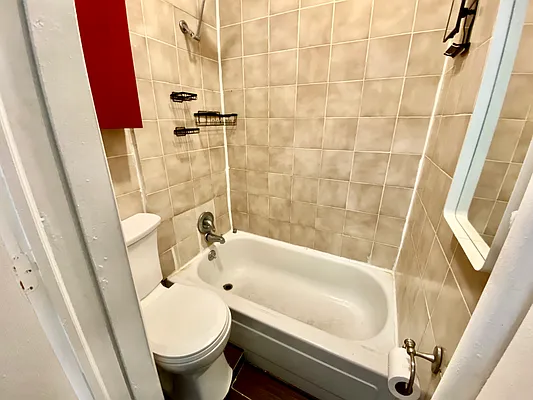 254 Wyckoff Street, Unit 2L Brooklyn, NY 11217 - Photo 8 of 8 a bathroom with a tub and toilet