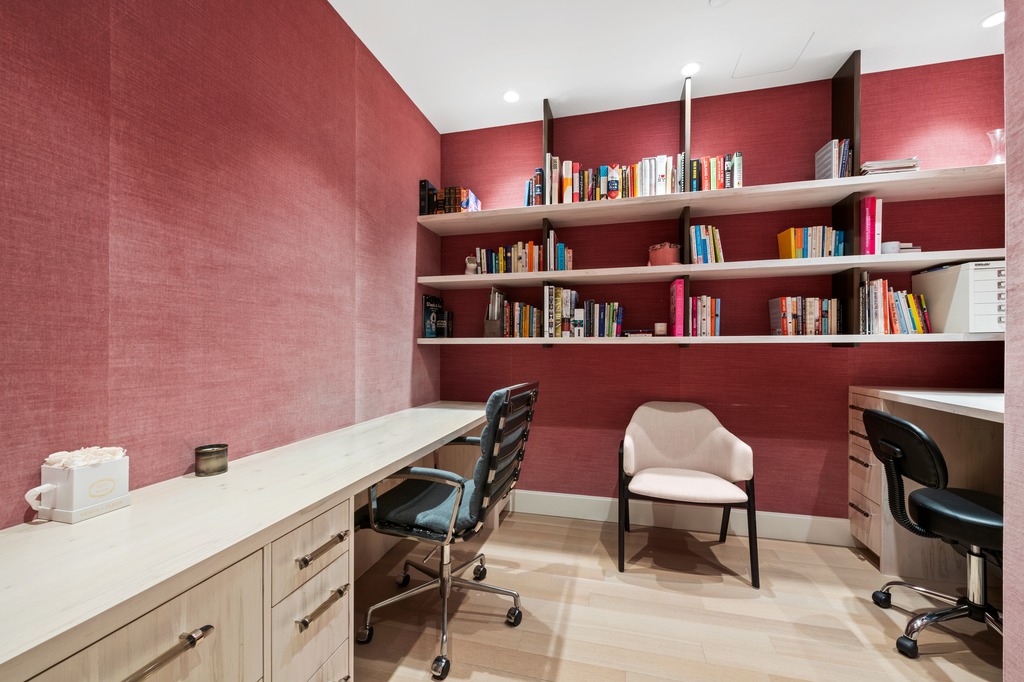 100 Barclay Street, Unit 21AD Manhattan, NY 10007 - Photo 22 of 40 a view of a workspace with furniture