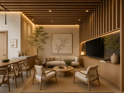 a view of furniture and staircase