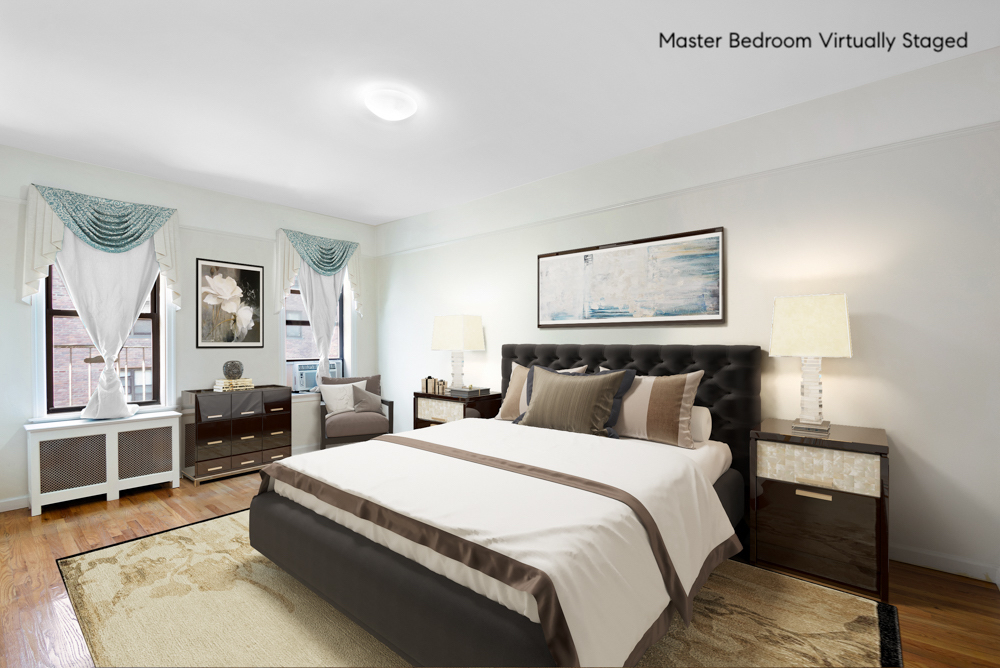 779 Riverside Drive, Unit A50 Manhattan, NY 10032 - Photo 5 of 14 a bed room with a bed and a chair