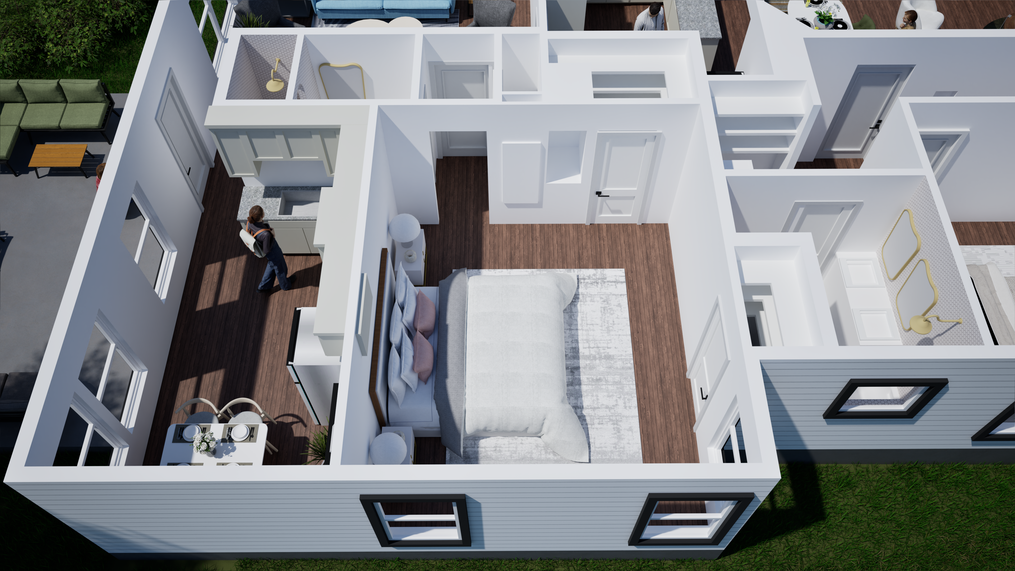 3906 Willbert Road Austin, TX 78751 - Photo 18 of 25 a view of rooftop