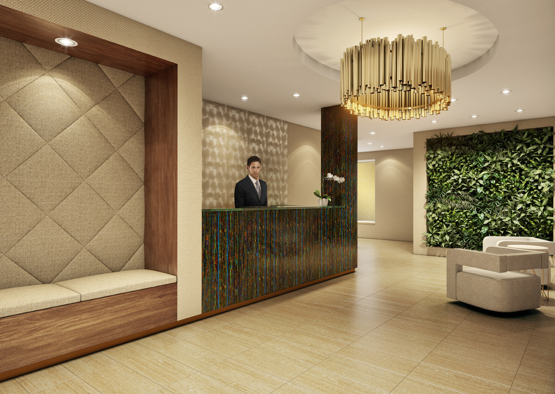 171 West 131st Street, Unit 517 Manhattan, NY 10027 - Photo 8 of 10 a view of lobby with furniture