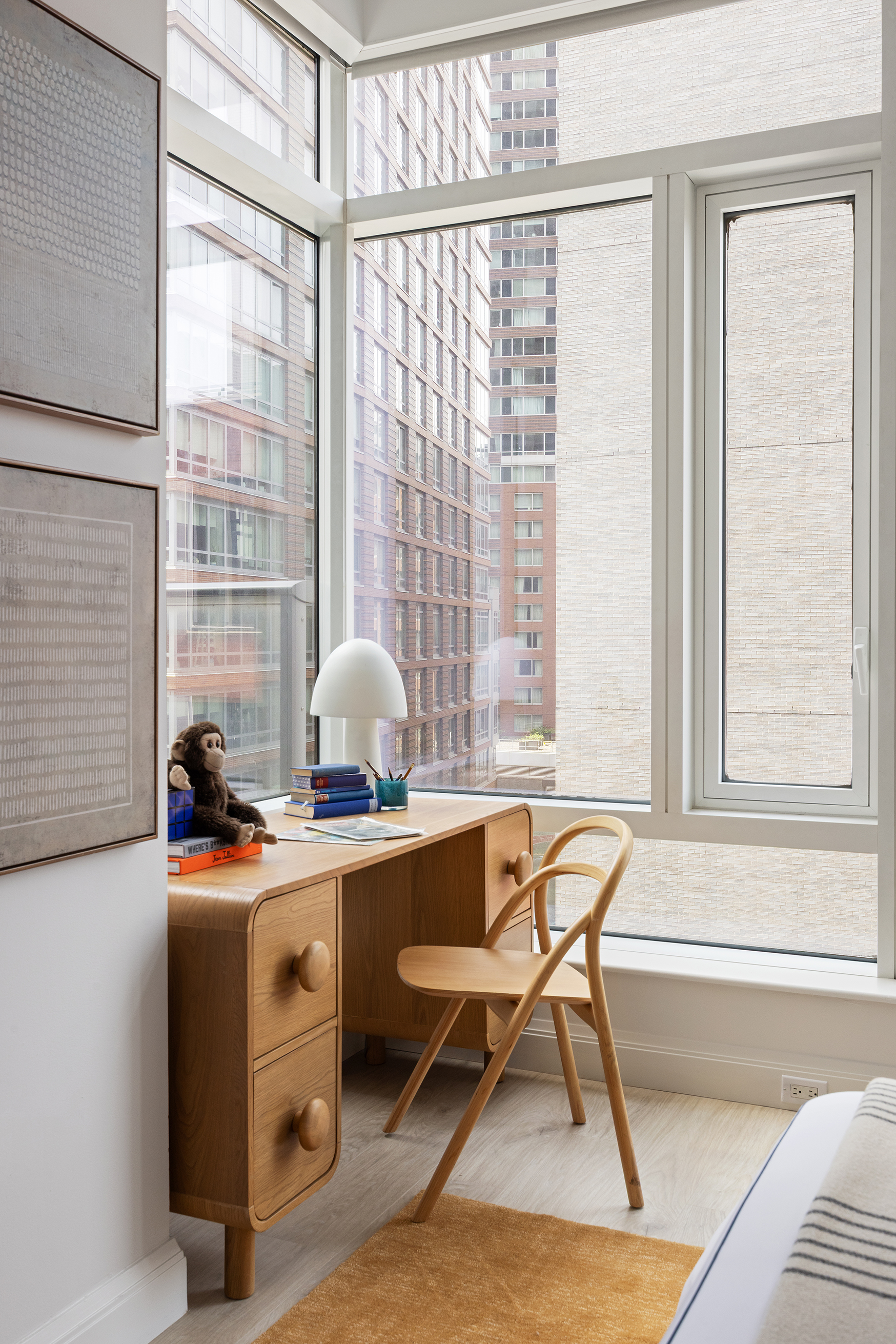 70 Little West Street, Unit 7L Manhattan, NY 10004 - Photo 18 of 25 a work place with a desk and chair