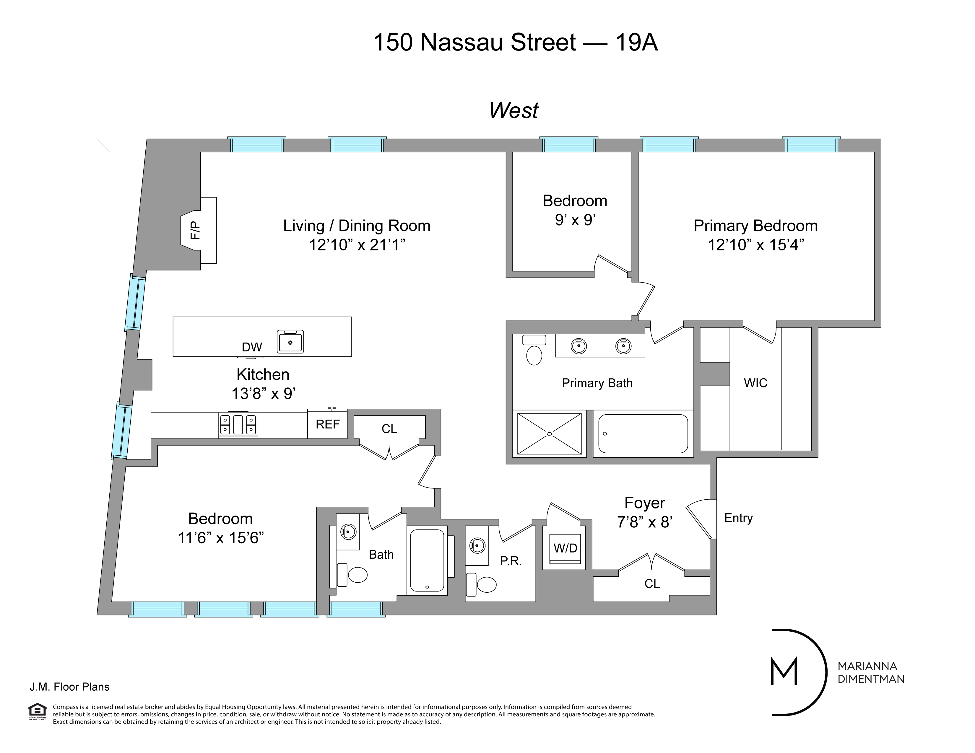 150 Nassau Street, Unit 19A Manhattan, NY 10038 - Photo 16 of 16 a picture of a park