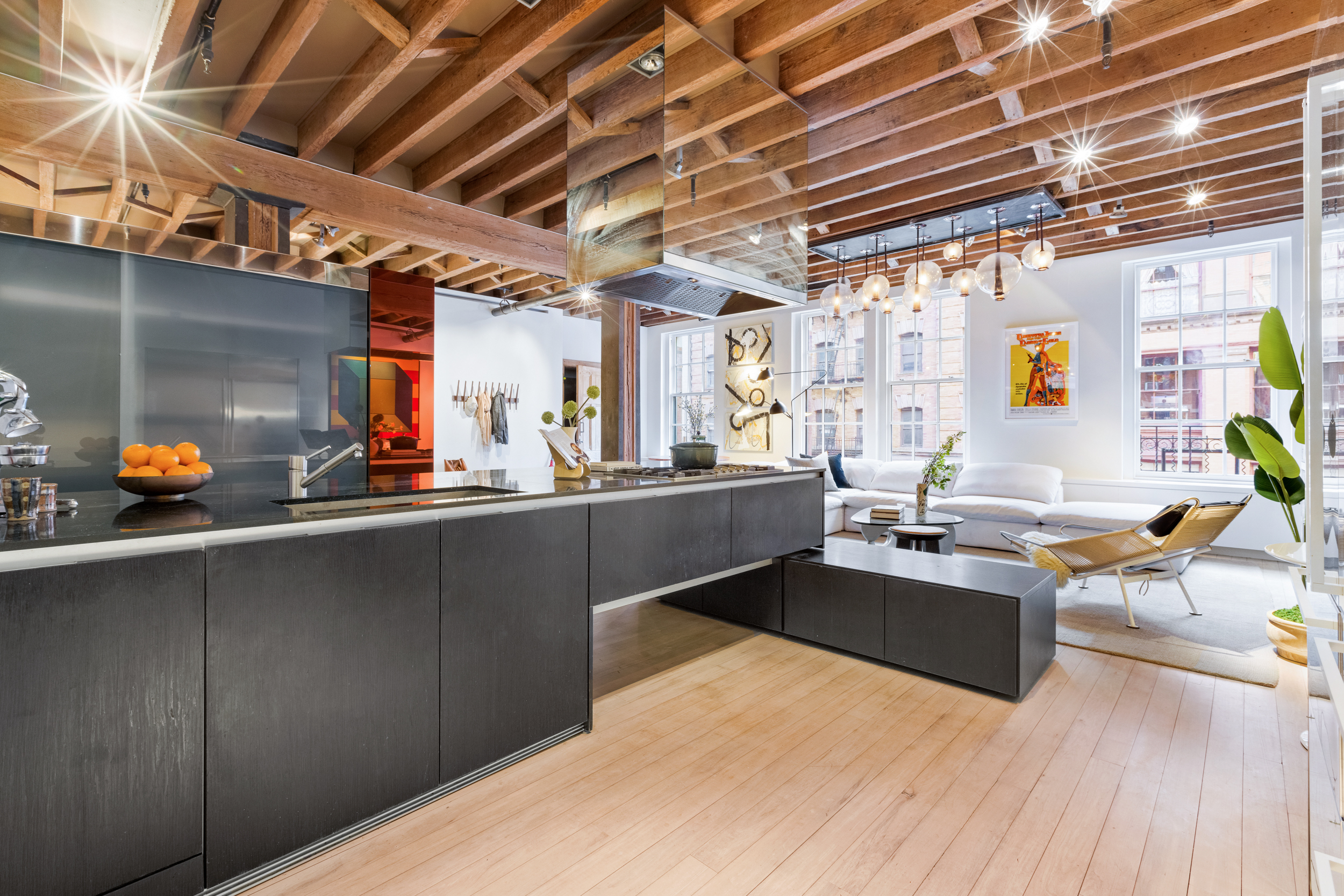 144 Franklin Street, Unit 3 Manhattan, NY 10013 - Photo 7 of 23 a kitchen with lots of counter top space