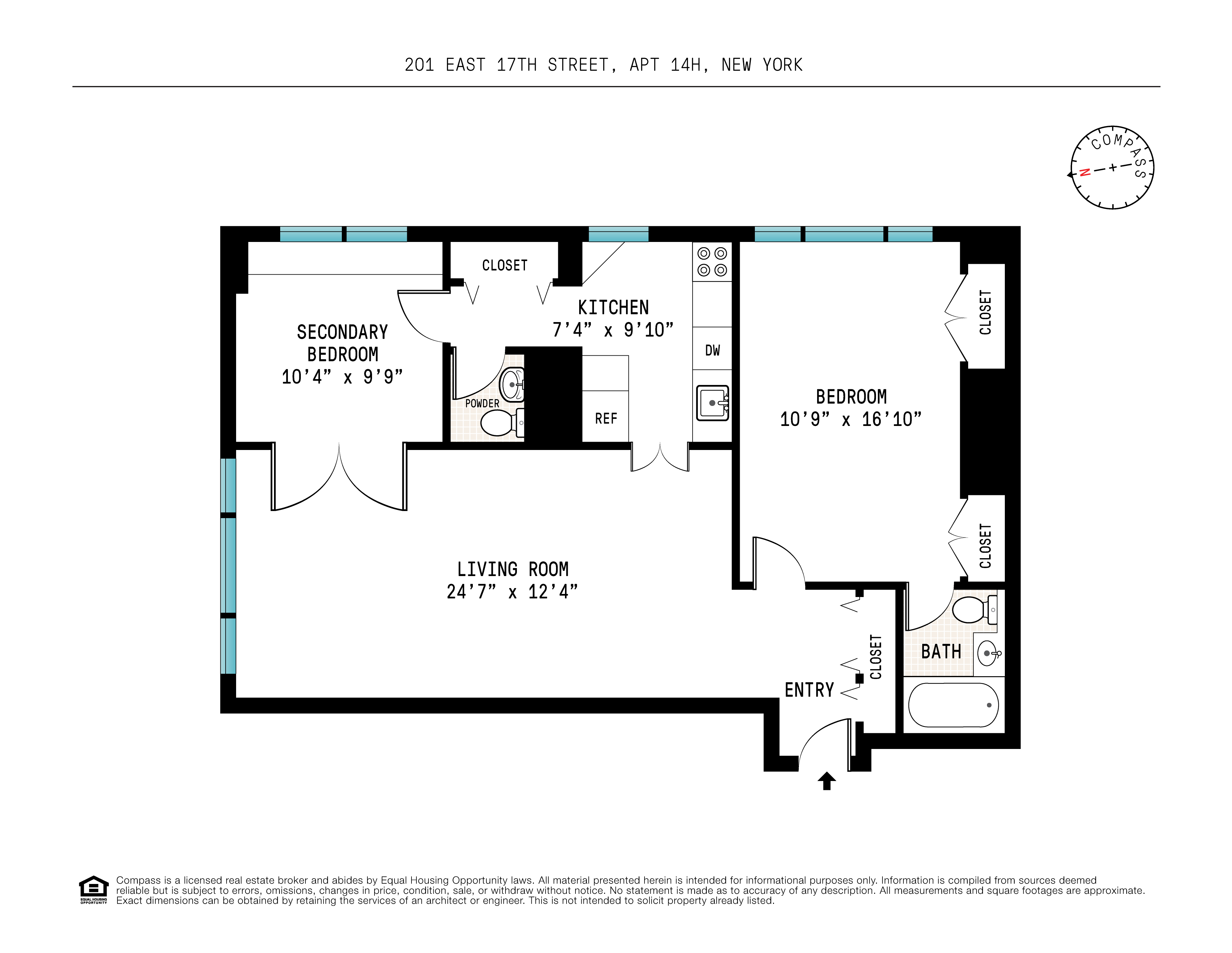 201 East 17th Street, Unit 14H Manhattan, NY 10003 - Photo 14 of 14