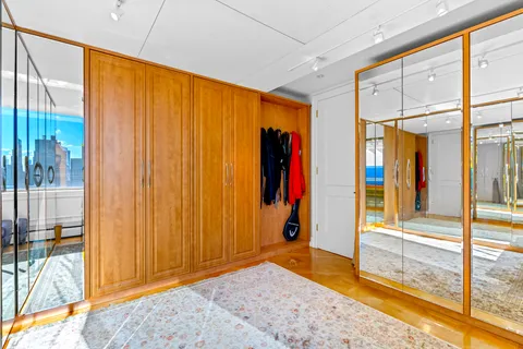 a view of front door