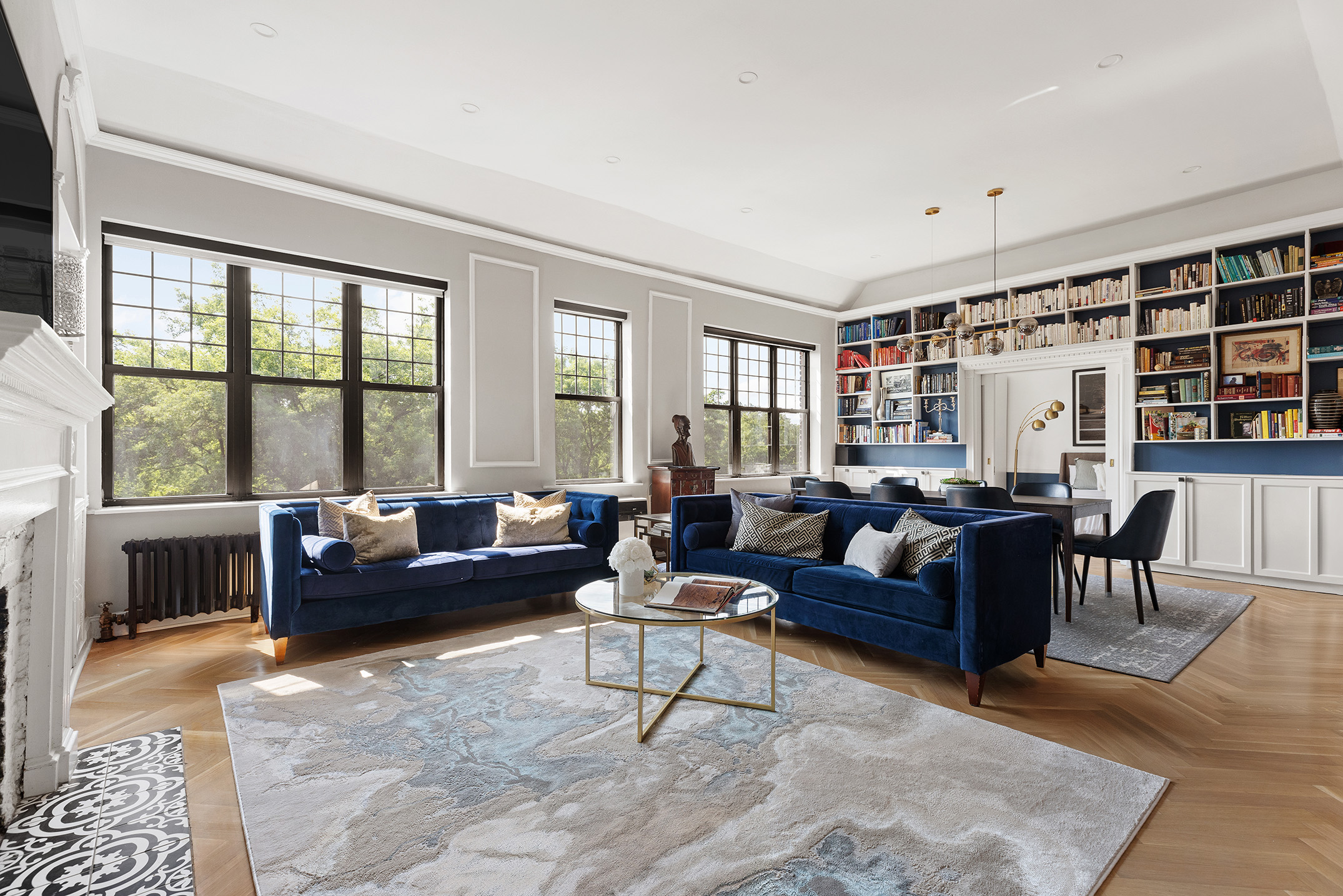 370 Central Park West, Unit PH601 Manhattan, NY 10025 - Photo 2 of 19 a living room with furniture and a window