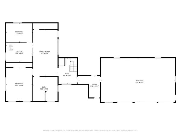 a picture of a floor plan