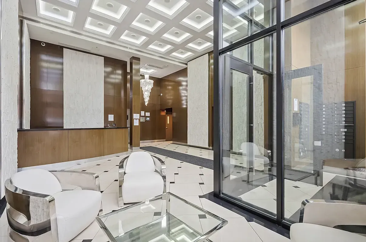 a bathroom with a tub and shower