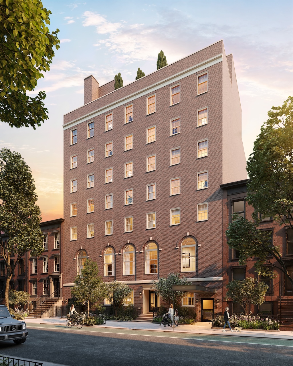 118 West 13th Street, Unit 4 Manhattan, NY 10011 - Photo 19 of 21 a front view of a building