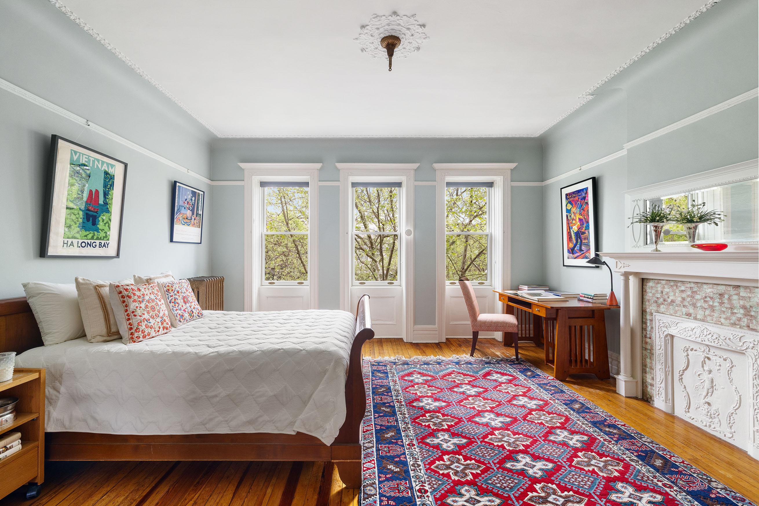 577 4th Street Brooklyn, NY 11215 - Photo 15 of 22 a bedroom with a bed dresser and a window