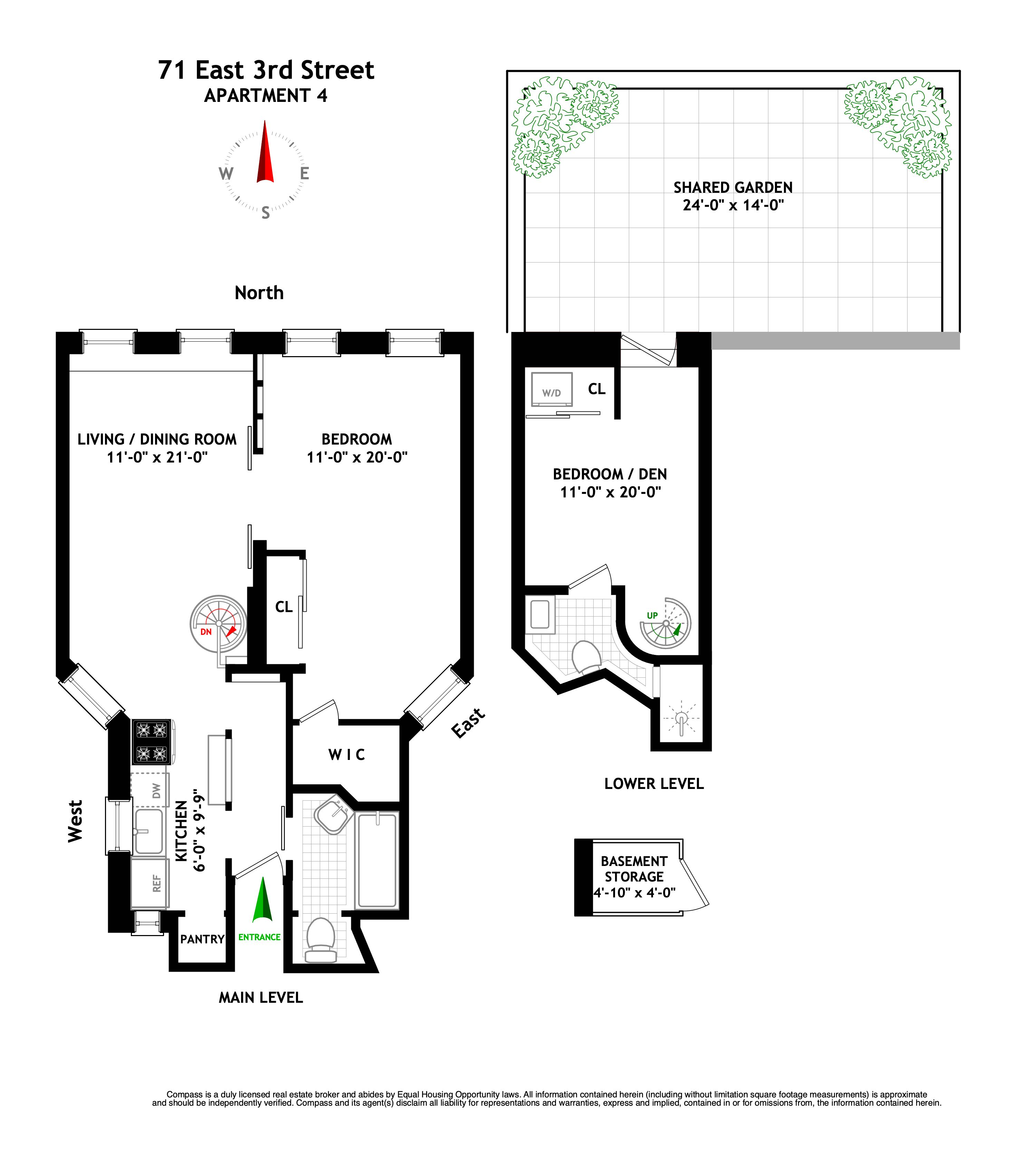 71 East 3rd Street, Unit 4 Manhattan, NY 10003 - Photo 18 of 18 a picture of a book and a bed