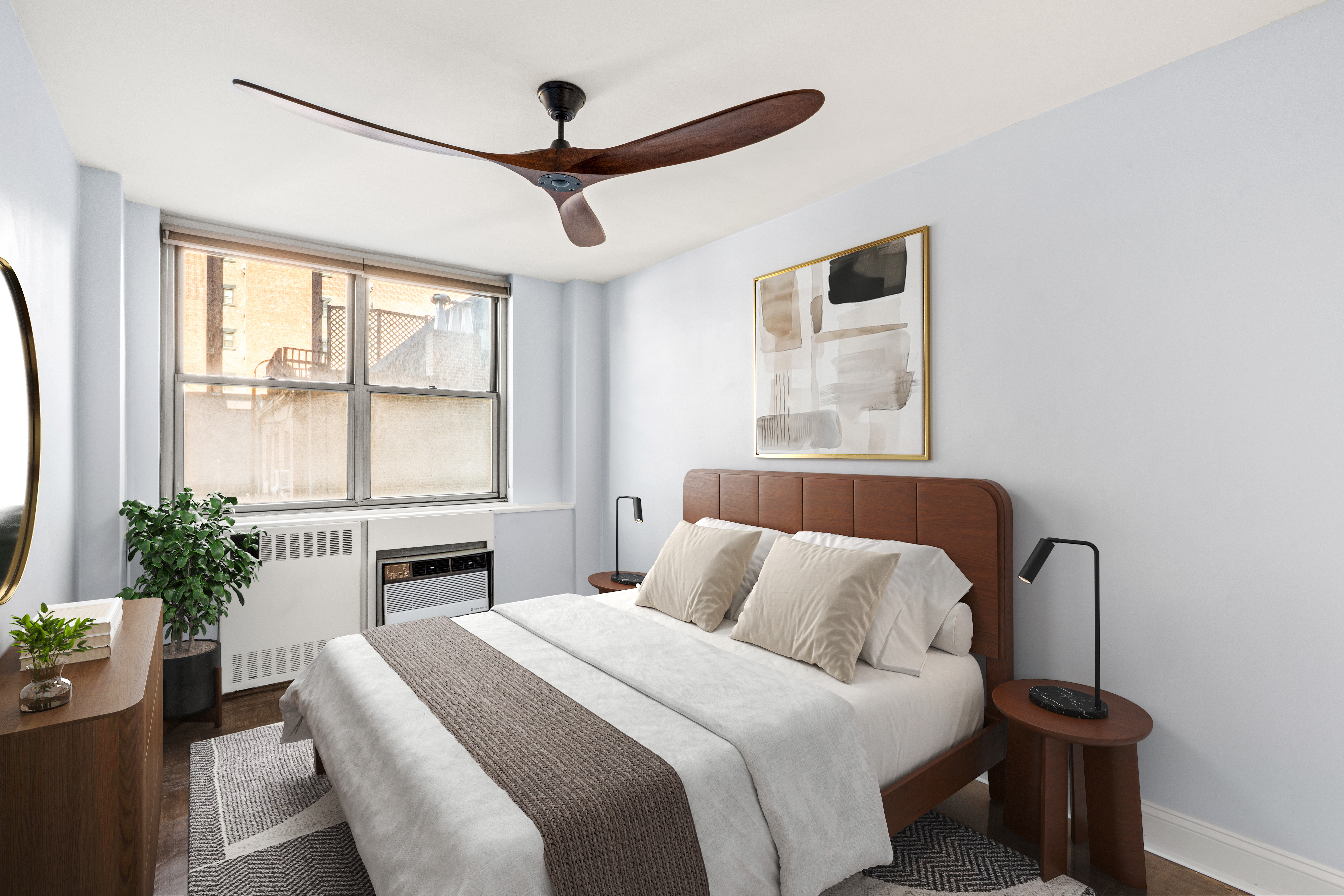 32 Gramercy Park South, Unit 6F Manhattan, NY 10003 - Photo 5 of 11 a bedroom with a large bed and a window