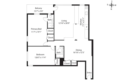 $899,000 | 79-10 34th Avenue, Unit 2J | Jackson Heights