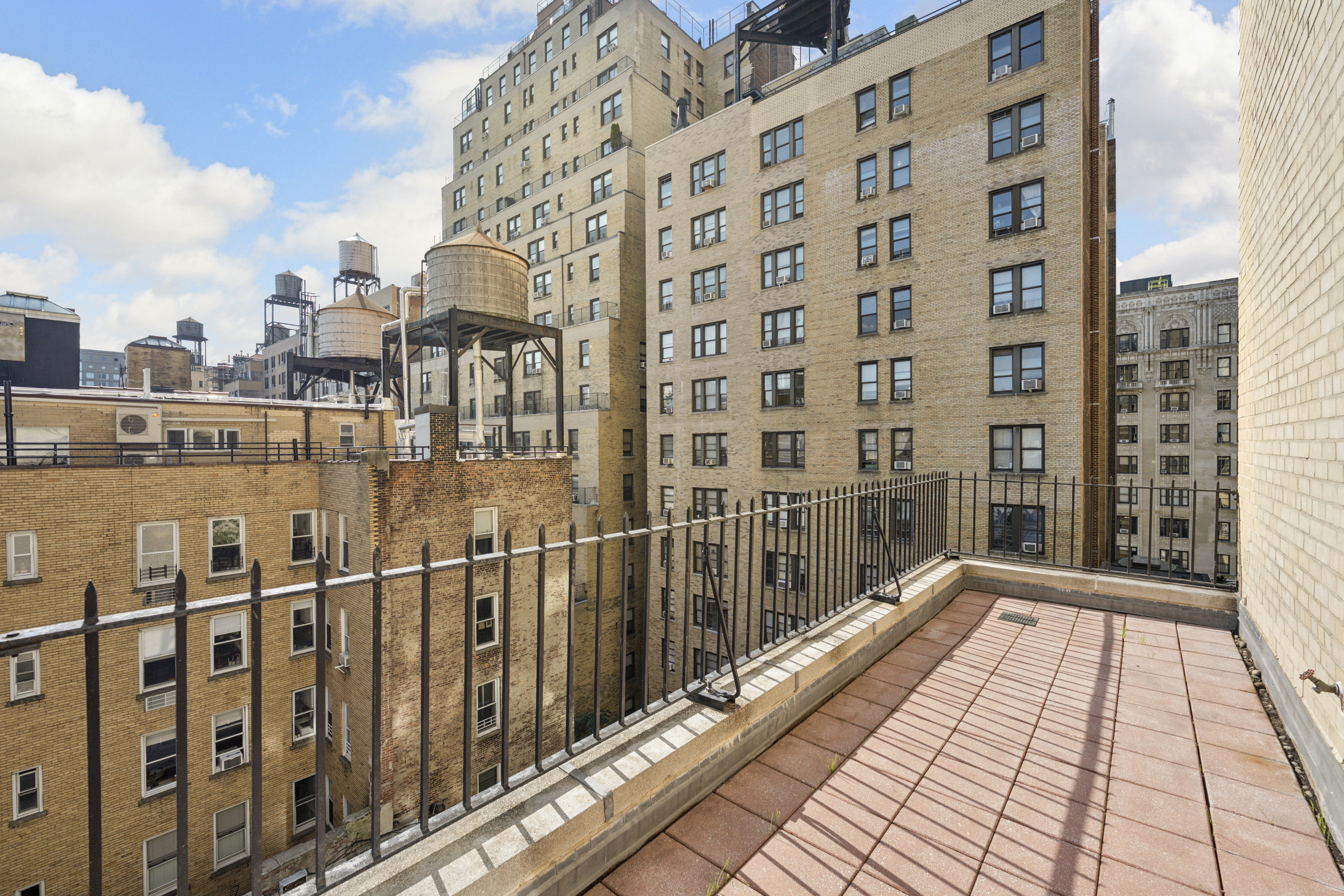 140 Riverside Drive, Unit 10N Manhattan, NY 10024 - Photo 16 of 21 a view of a balcony with wooden floor