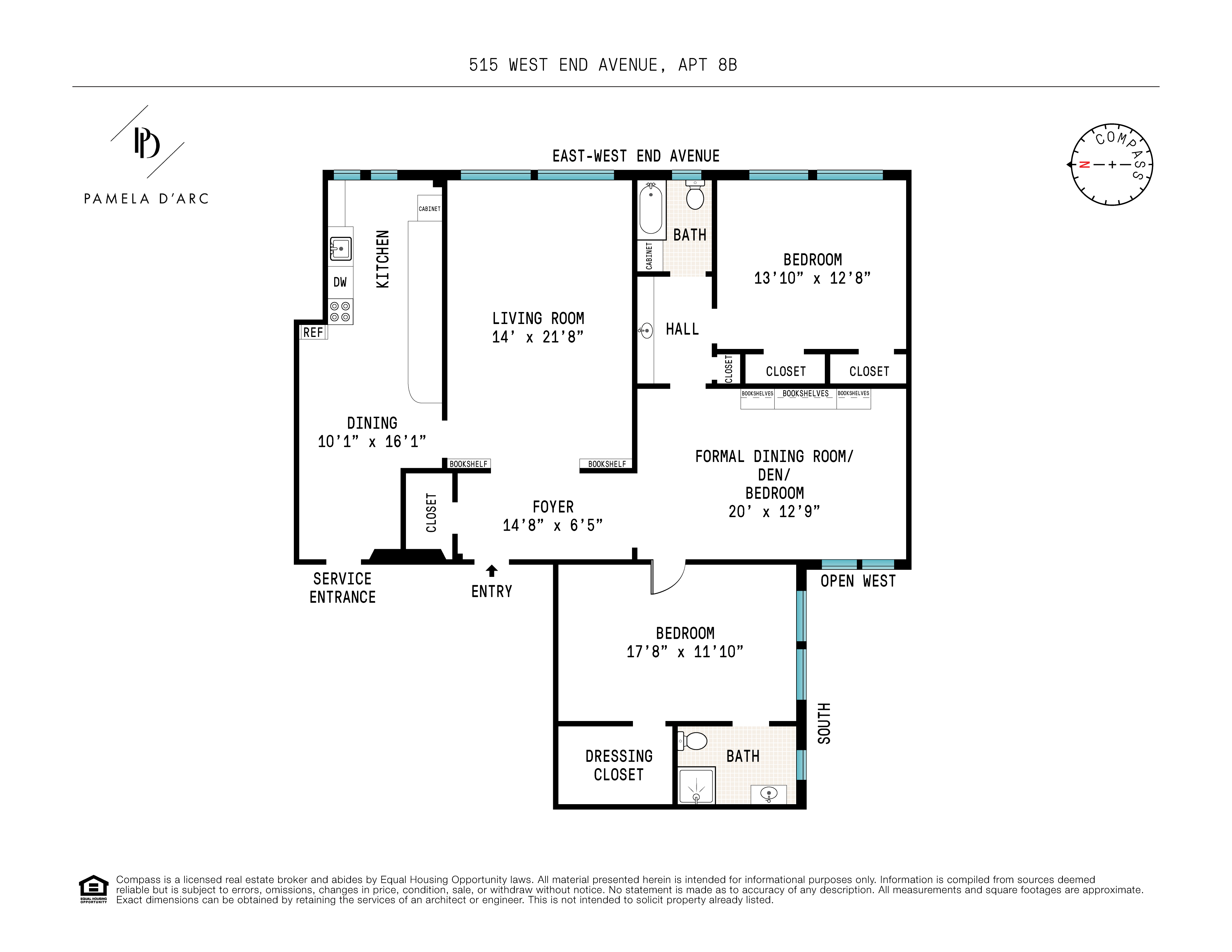 515 West End Avenue, Unit 8B Manhattan, NY 10024 - Photo 12 of 12