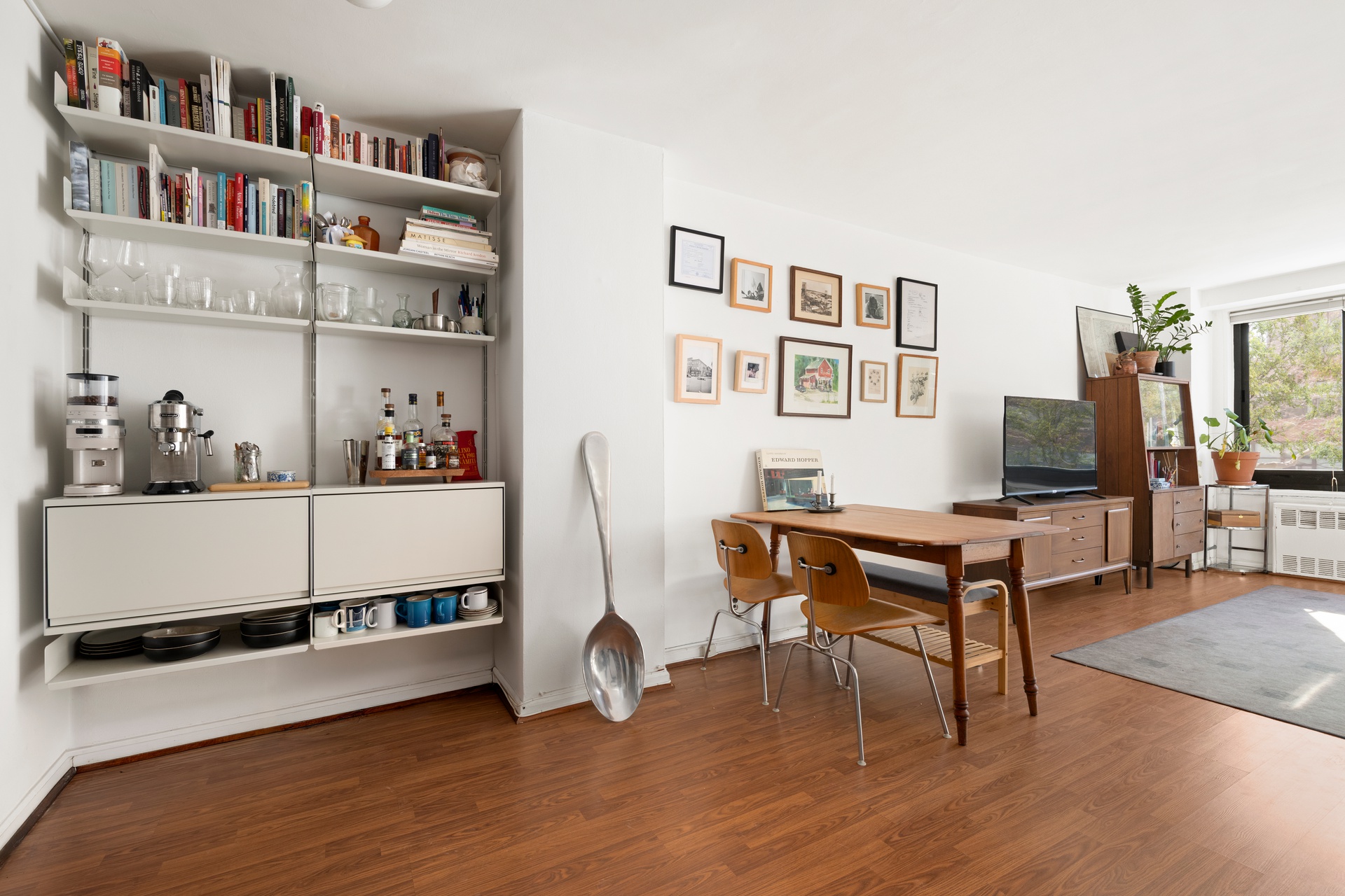 195 Willoughby Avenue, Unit 205 Brooklyn, NY 11205 - Photo 3 of 7 a view of a workspace with furniture and toys