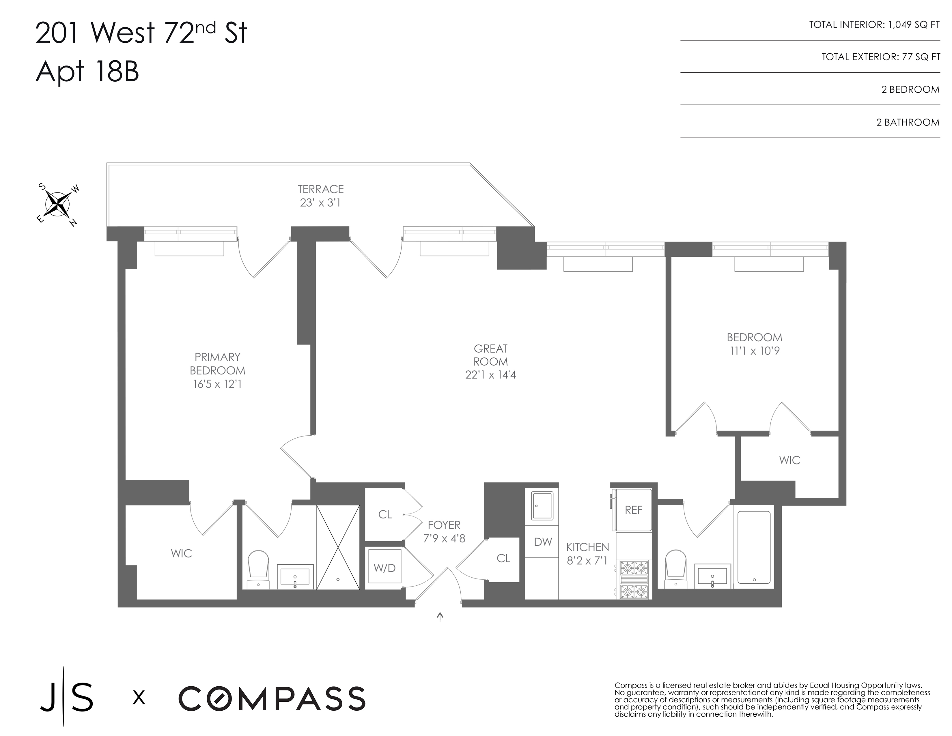 201 West 72nd Street, Unit 18B Manhattan, NY 10023 - Photo 13 of 13