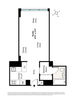 $445,000 | 165 East 32nd Street, Unit 9D | Kips Bay