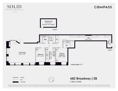 $2,950,000 | 682 Broadway, Unit 2B | NoHo