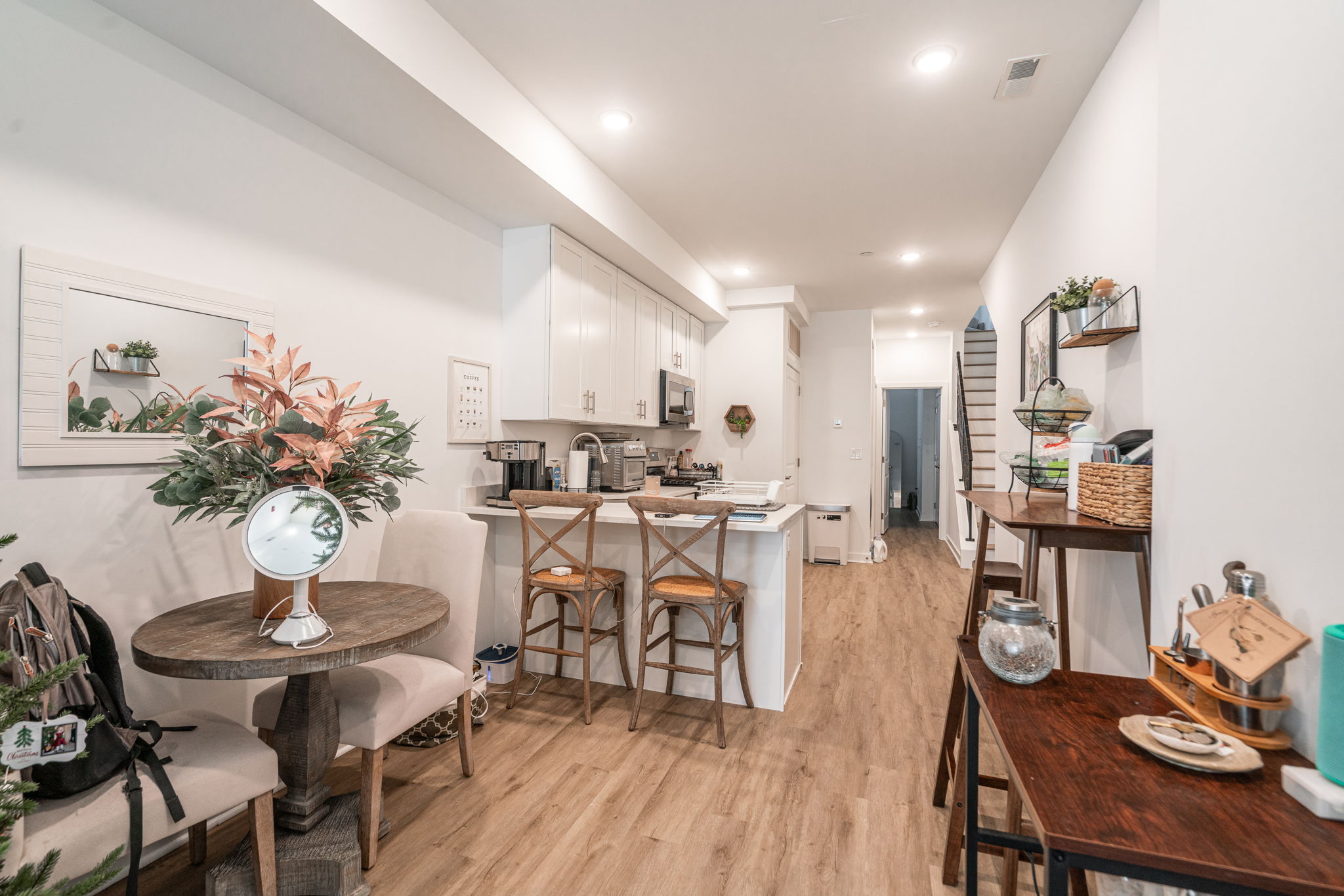 2613 Federal Street, Unit B Philadelphia, PA 19146 - Photo 6 of 21 a view of a dining room with furniture and wooden floor