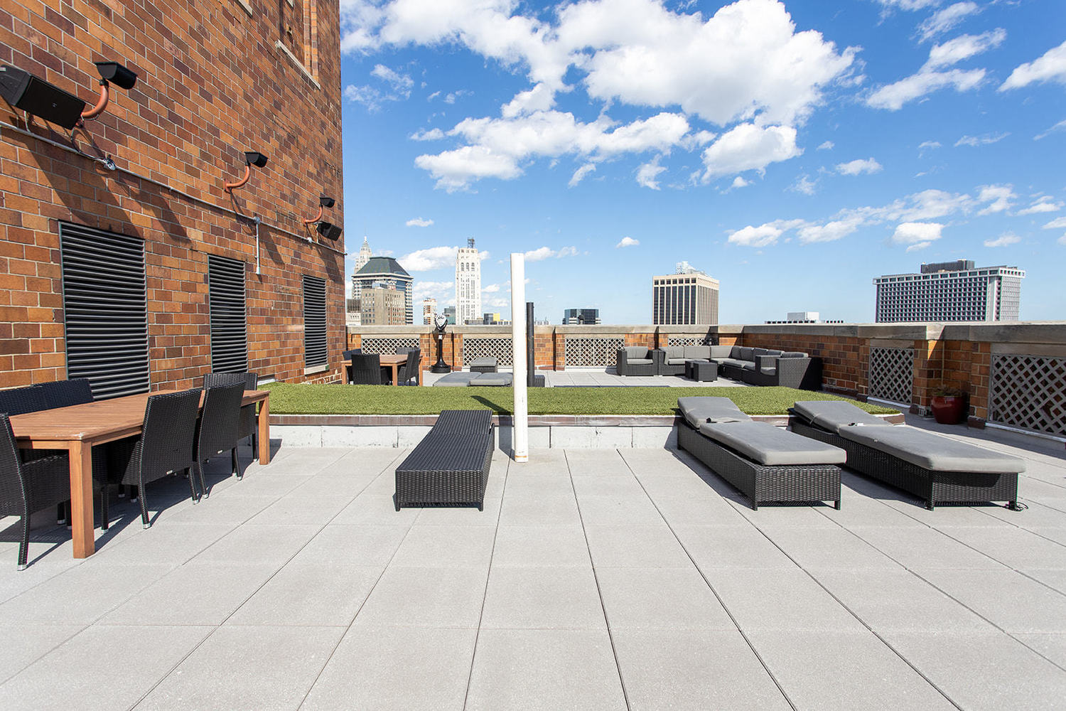 20 West Street, Unit 9A Manhattan, NY 10004 - Photo 6 of 14 a view of yard with patio