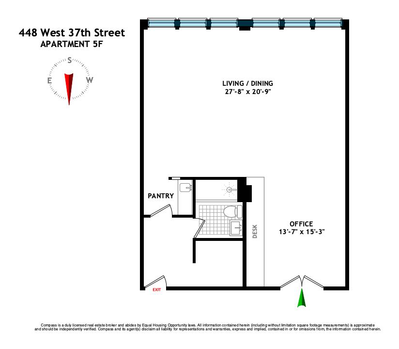 448 West 37th Street, Unit 5F Manhattan, NY 10018 - Photo 6 of 6