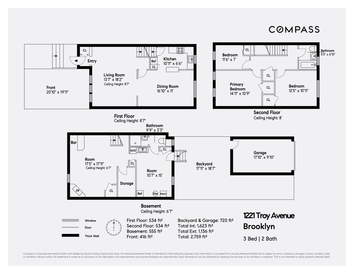 1221 Troy Avenue Brooklyn, NY 11203 - Photo 10 of 10 a black and white photo of a picture